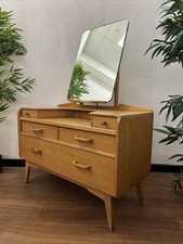 Midcentury 1950s oak dressing - oak,