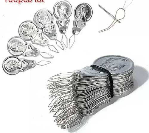 50pcs bow needle - needle, threader