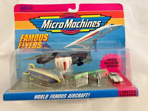 Micro machines famous flyers - famous,