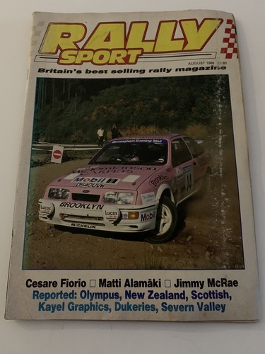 Rally sport magazine - rally, august