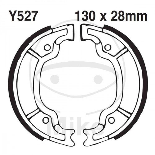 Fluted brake hangers with ebc - with,