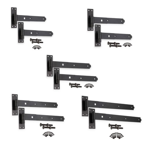 Straight hook and band hinges - straight,