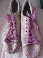 H&M Divided - Pink Concept Fifty Two Casual Sneakers Size 38 Distressed