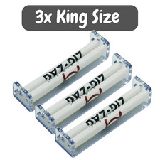 3 x King Size 110mm Zig Zag