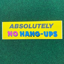 Vintage 1988 Bumper Sticker