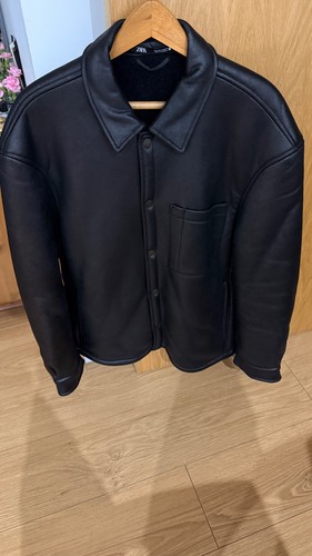 Zara oversized jacket fleece