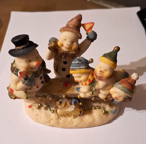 Painted resin pig kids - pig, on