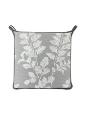 Laura Ashley Waxham Steel Square Tie-On Seat Pads Dining/Patio/Garden/Kitchen