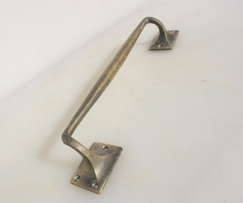Antique bronze door handle - bronze,