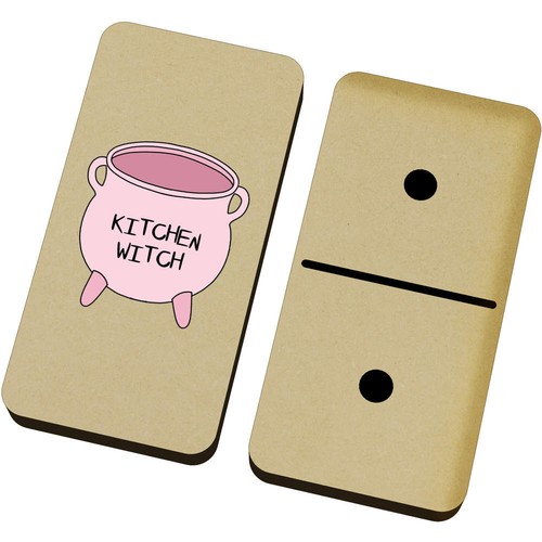 Kitchen witch domino - witch, set