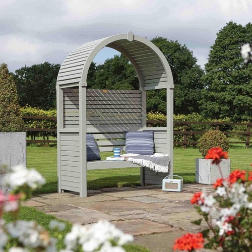 Contemporary garden wooden