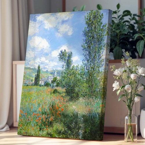 View vetheuil claude - of,