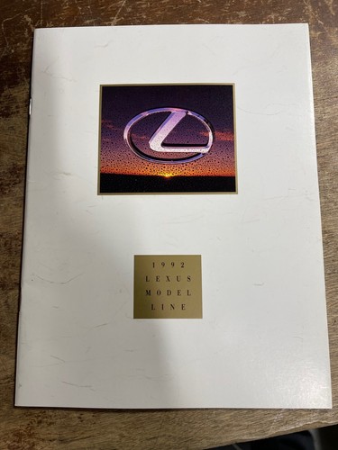 1992 lexus full lineup - 1992,