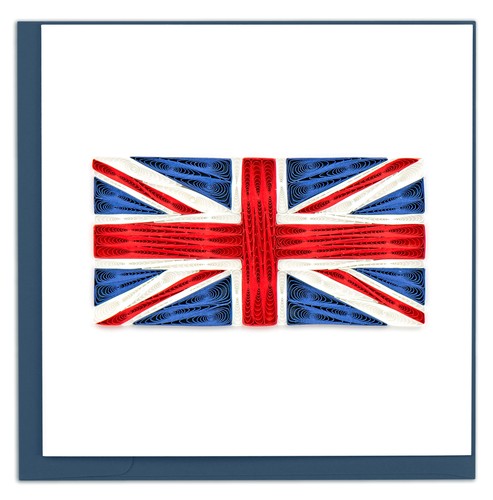 Quilling union jack flag - quilling,