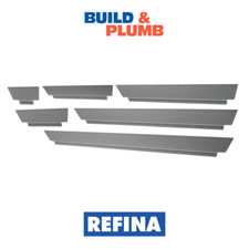 Refina XSkim Replaceable Blade 7" - 44" Plazi - Stainless True Edge