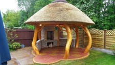 Thatched gazebo summer - thatched, 4.0m.summer