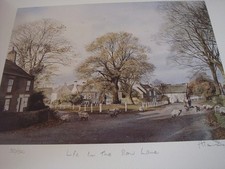 ALAN INGHAM 'LIFE IN THE SLOW LANE' LIMITED EDITION PRINT.  SALE 
