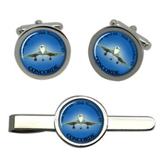 Concorde Cufflinks and Tie