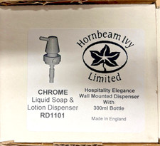Chrome Wall-Mounted Liquid