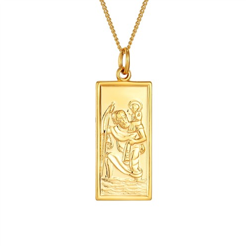 9ct rolled gold - 9ct, rectangle