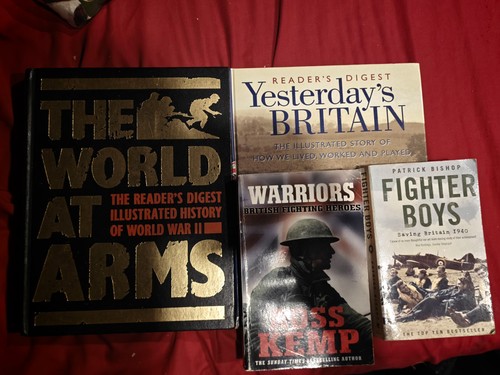 History book job lot - lot, bundle