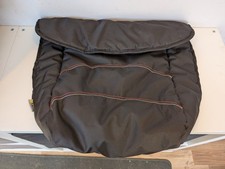 Hauck Footmuff Top Half Cover Black And Red