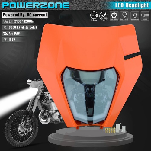 Motorcycle led headlight - motorcycle,