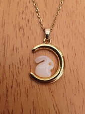 Ladies necklace with rabbit - ladies,