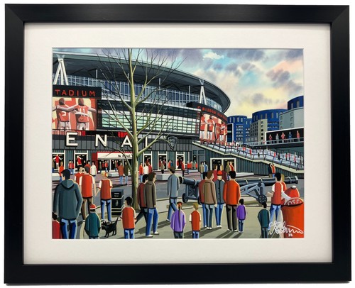 Arsenal framed unframed art - framed,