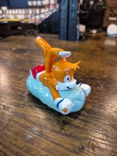 1998 Sega TAILS burger king kids club Pull Back toy From Sonic The Hedgehog rare