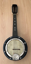 Vintage Marcelli Banjolin with Original Case, circa 1900, Made in Germany