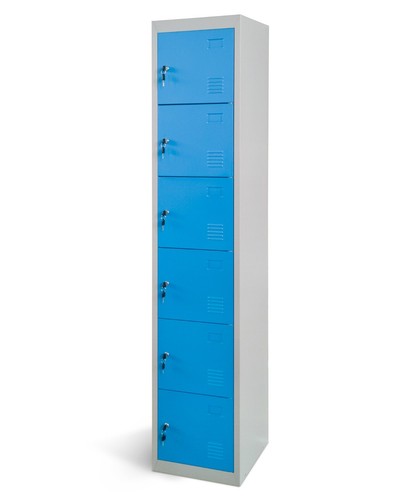 Six door lockers vat - six,