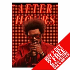 THE WEEKND BB2 AFTER HOURS POSTER PRINT ART A4 A3 SIZE BUY 2 GET ANY 2 FREE