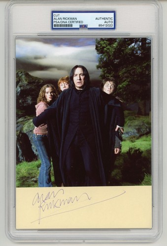 Alan rickman signed - rickman,