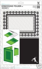 Xcut Xpress A4 embossing