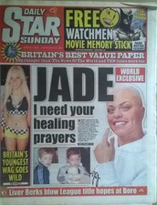 DAILY STAR 1 Mar 2009 - Lucy Pinder, Staci Noblett & Astrid Roberts, Aisleyne