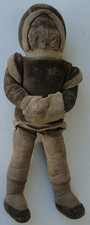 Rare Antique Cloth Doll