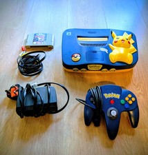 Nintendo 64 N64 Pikachu Edition PAL console