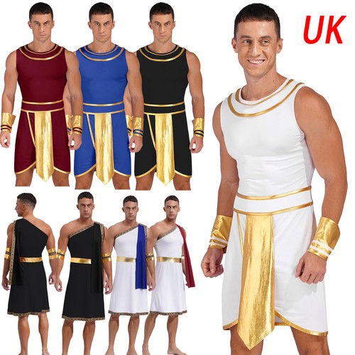 Men roman toga costume - men's,