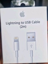 Apple MD819ZM/A 2m Lightning to USB Cable - White