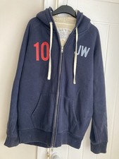 Men’s Large Jack Wills Navy Fur Hoodie 42-44”