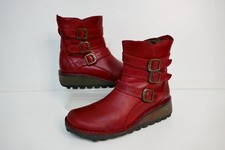 FLY LONDON "SARD 734 DARK RED