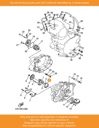 Yamaha gasket pump - yamaha, gasket,