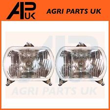 Pair Headlight Headlamp Front