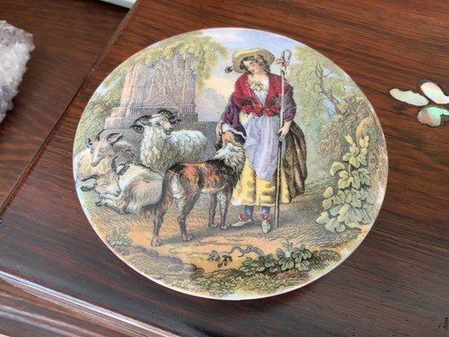 Pratt prattware pot - pot, lid