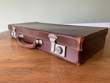 MASONIC BROWN LEATHER VINTAGE