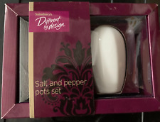 white bone china  salt and