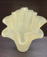 Vintage antique art deco lampshades art glass