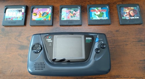 Sega game gear - game,