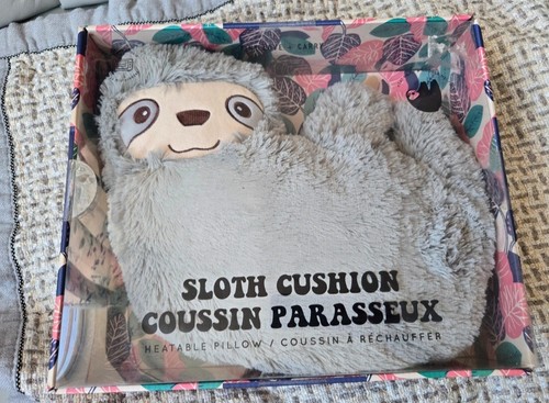Sloth cushion heatable pillow - heatable,